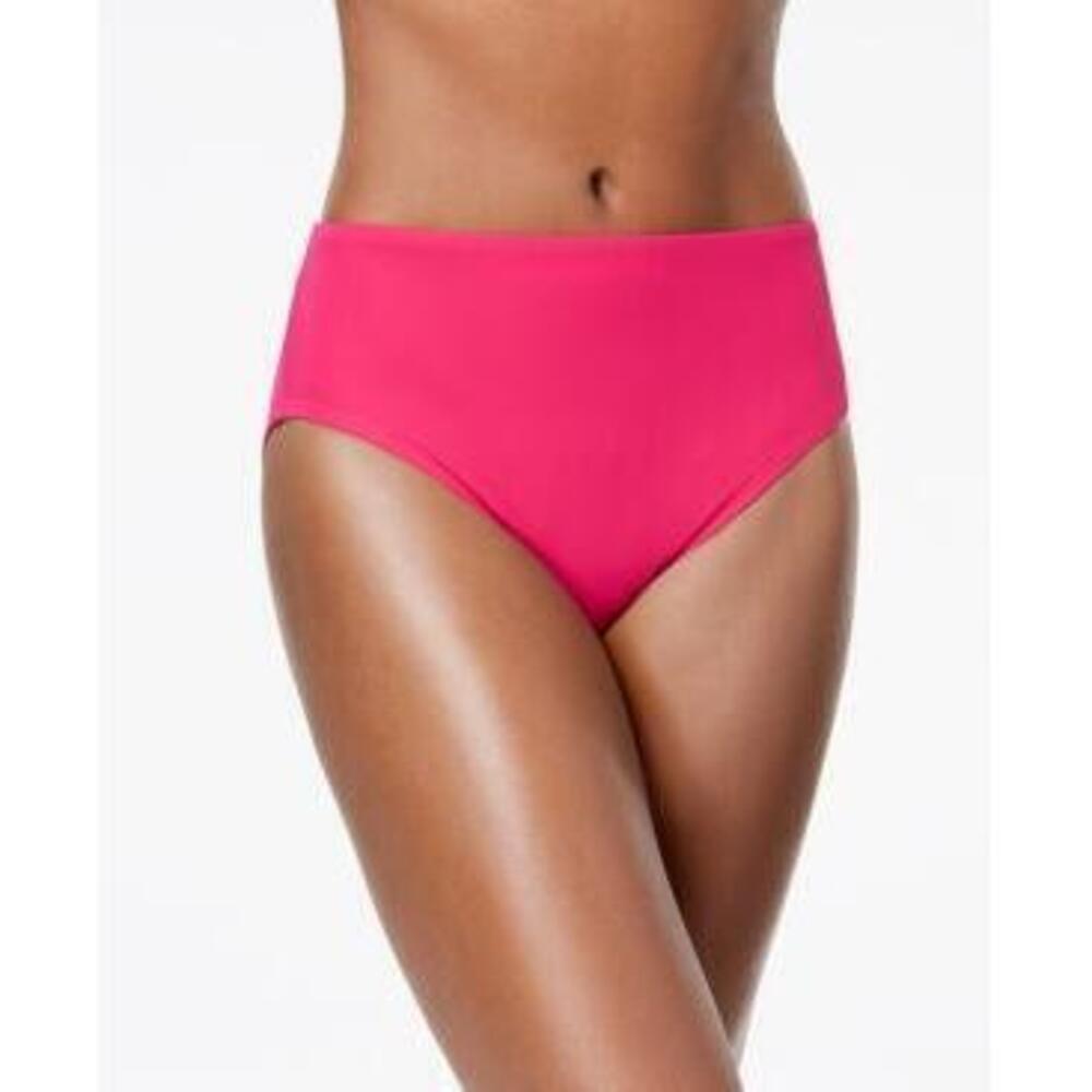 COCO REEF Contours Tummy Control Pink High Waist Bikini Swim Bottoms Medium